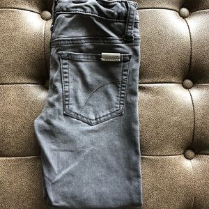 Joe’s gray jeans